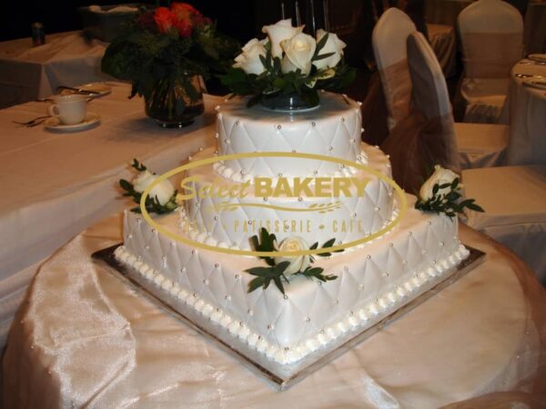 Wedding Cake Silver Pearl – Select Bakery
