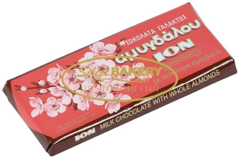 ION ALMOND CHOCOLATE 200G Greek Food Shop by Select Bakery