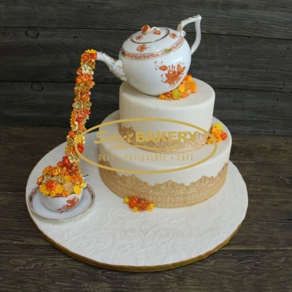 Wedding Cake 1257 Teapot