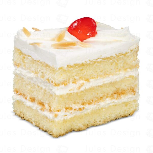 Vanilla Custard Cake Slice